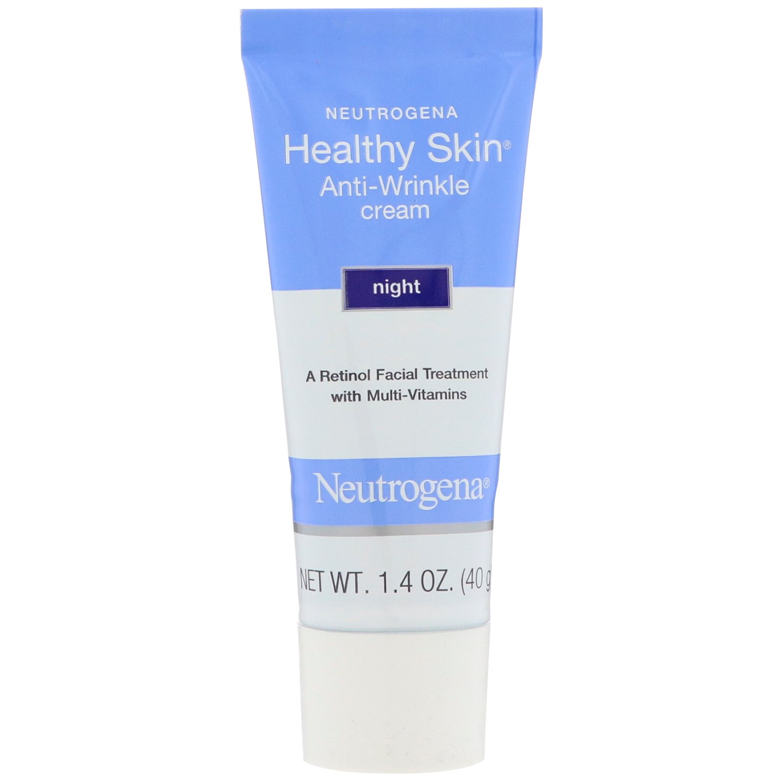 Neutrogena, Pele saudável, creme anti-rugas, noturno, 1,4 oz (40 g) - Imagem 3