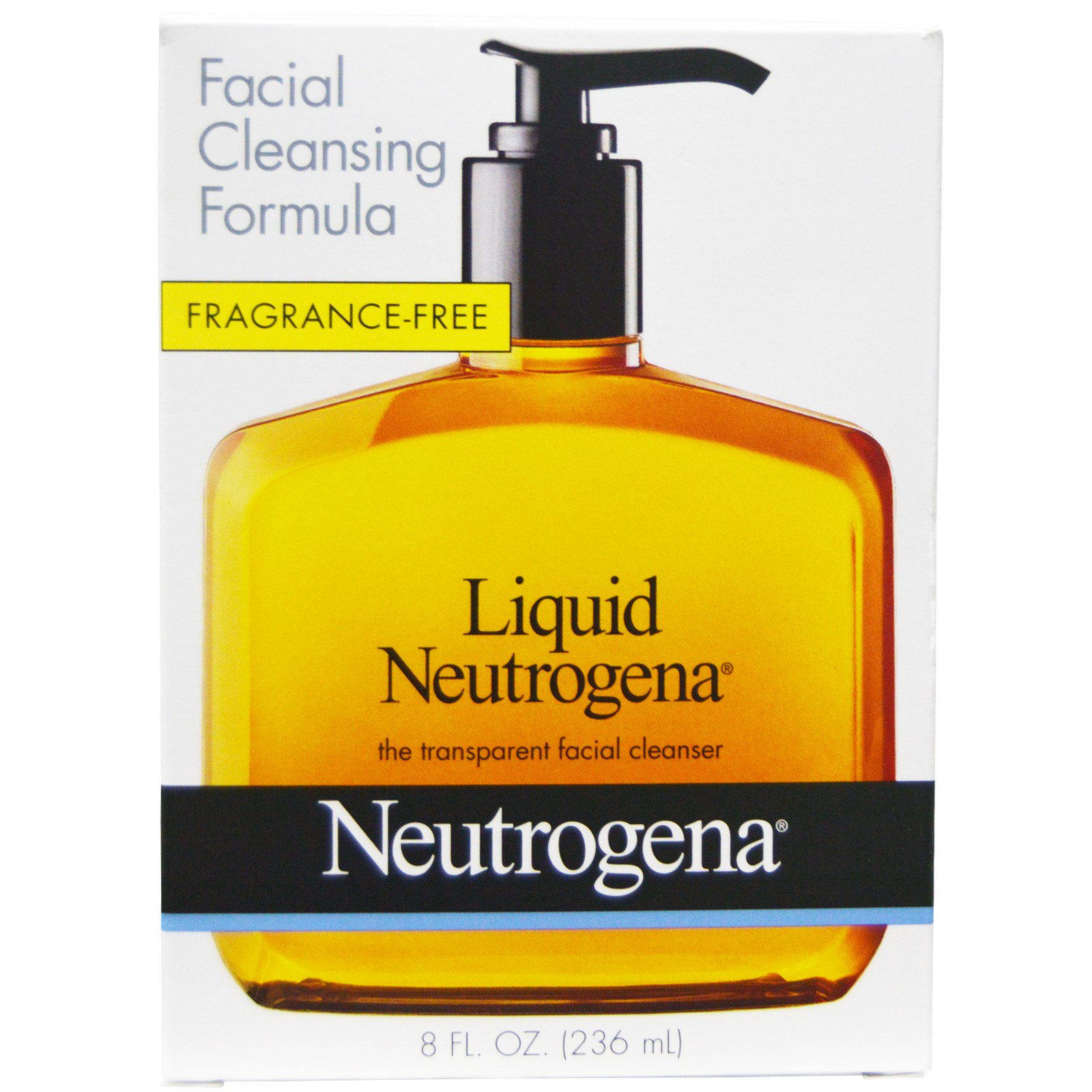 Neutrogena, Neutrogena Líquido, Fórmula de Limpeza Facial, 8 fl oz (236 ml) - Imagem 2