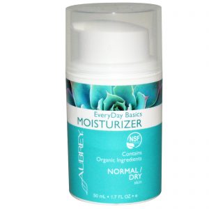 Aubrey Organics, Hidratante Básico Diário, Pele Normal/Seca, 1,7 fl oz (50 ml)