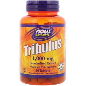 Now Foods, Esportes, Tribulus, 1.000 mg, 90 Comprimidos