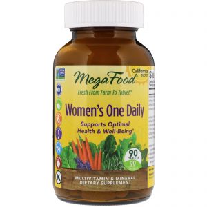 MegaFood, Women's One Daily, 90 Comprimidos