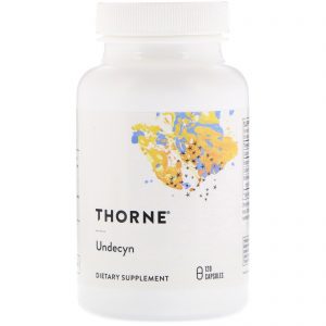 Thorne Research, Undecyn, 120 Cápsulas