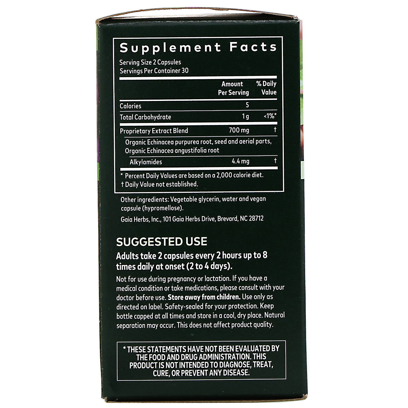 Gaia Herbs, Echinacea Supreme, 60 Fitocápsulas Líquidas Vegetais - Imagem 3