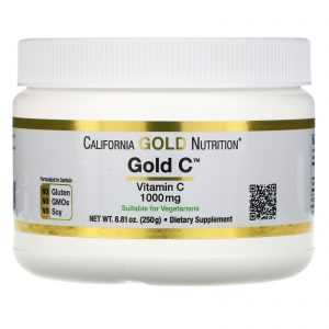 California Gold Nutrition, Gold C Pó, 8,81 oz (250 g)