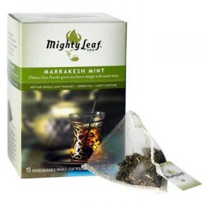 Mighty Folha Chá Verde Marrakesh Mint 15.000 bolsas