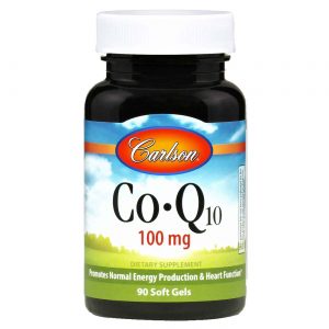 Carlson Labs, CoQ10 100 mg - 90 Cápsulas