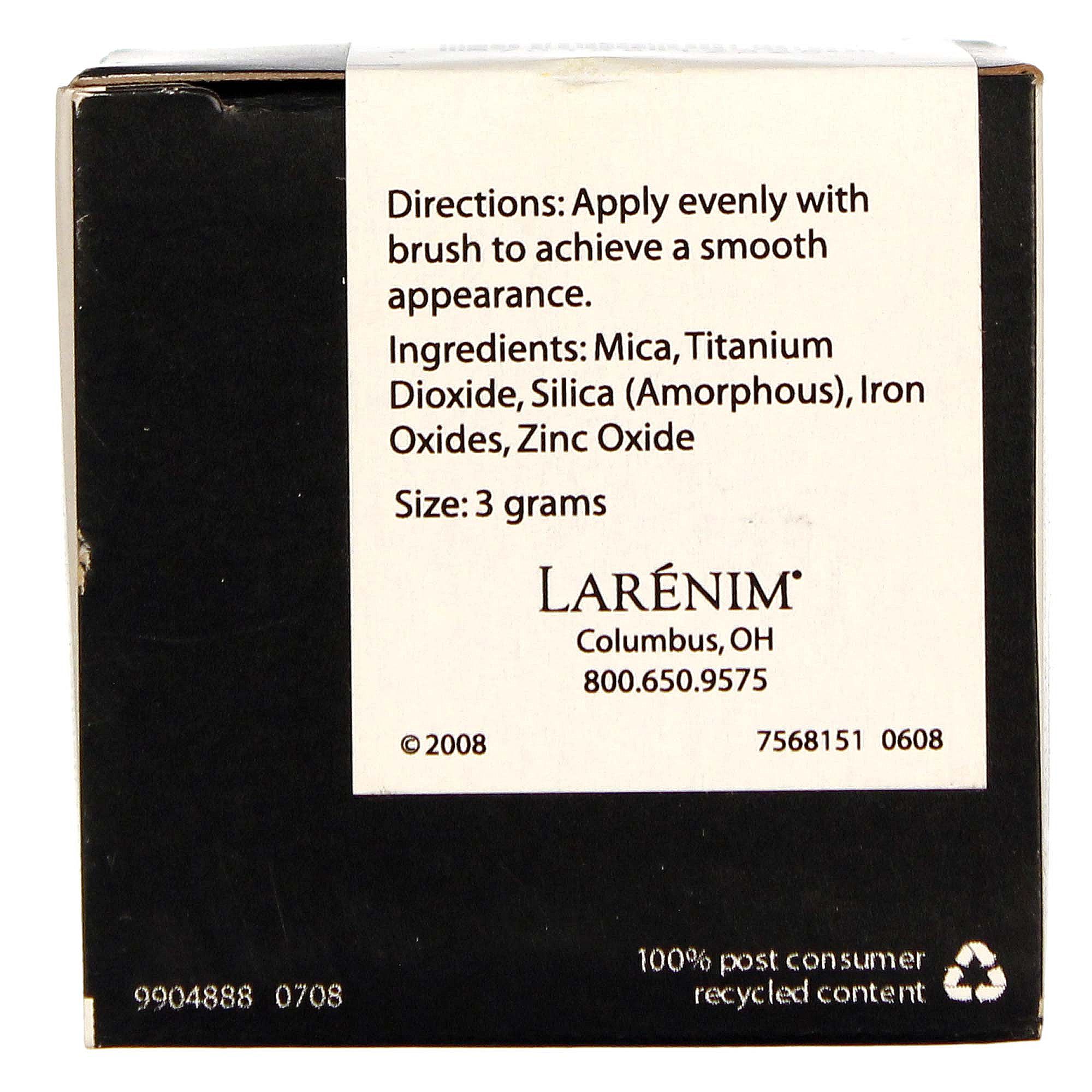 Larenim Mineral Makeup Blush-Cosmic Brilho Cósmico Brilho 3 gramas - Imagem 2