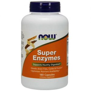 Now Foods, Super Enzimas - 180 Cápsulas