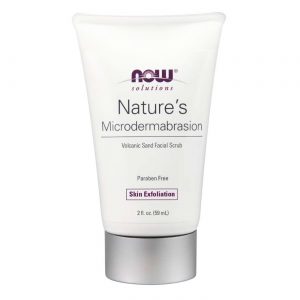Now Foods, Esfoliante Natural de Microdermoabrasão Facial - 59mL