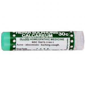 Ollois, Hepar Sulphuris Calcareum 30C - 80 Grânulos