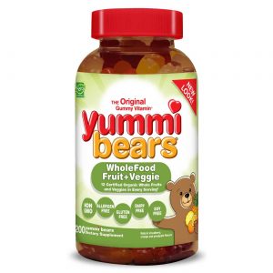 Hero Nutritionals, Yummi Bears® - Alimentos Integrais e Antioxidantes - 200 Gomas