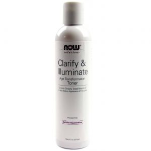 Now Foods, Clarifica e Ilumina - Tónico Facial - 237 mL