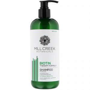 Mill Creek Botanicals, Shampoo Biotina, Fórmula de Terapia, 414 ml (14 fl oz)