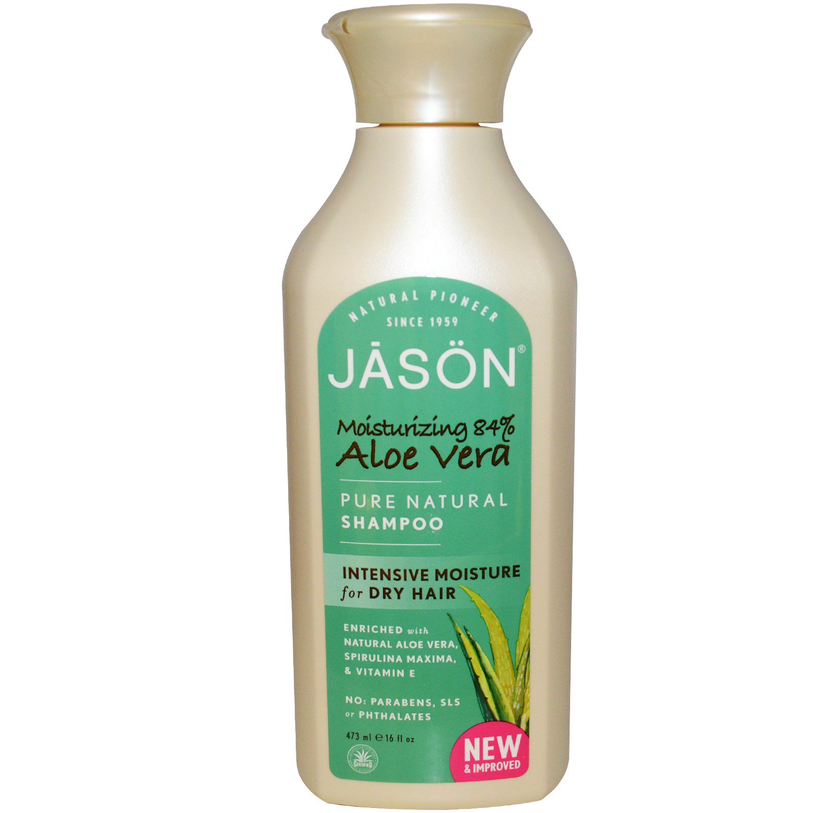 Jason Natural, Xampu Puro e Natural, Babosa, 16 fl oz (473 ml)