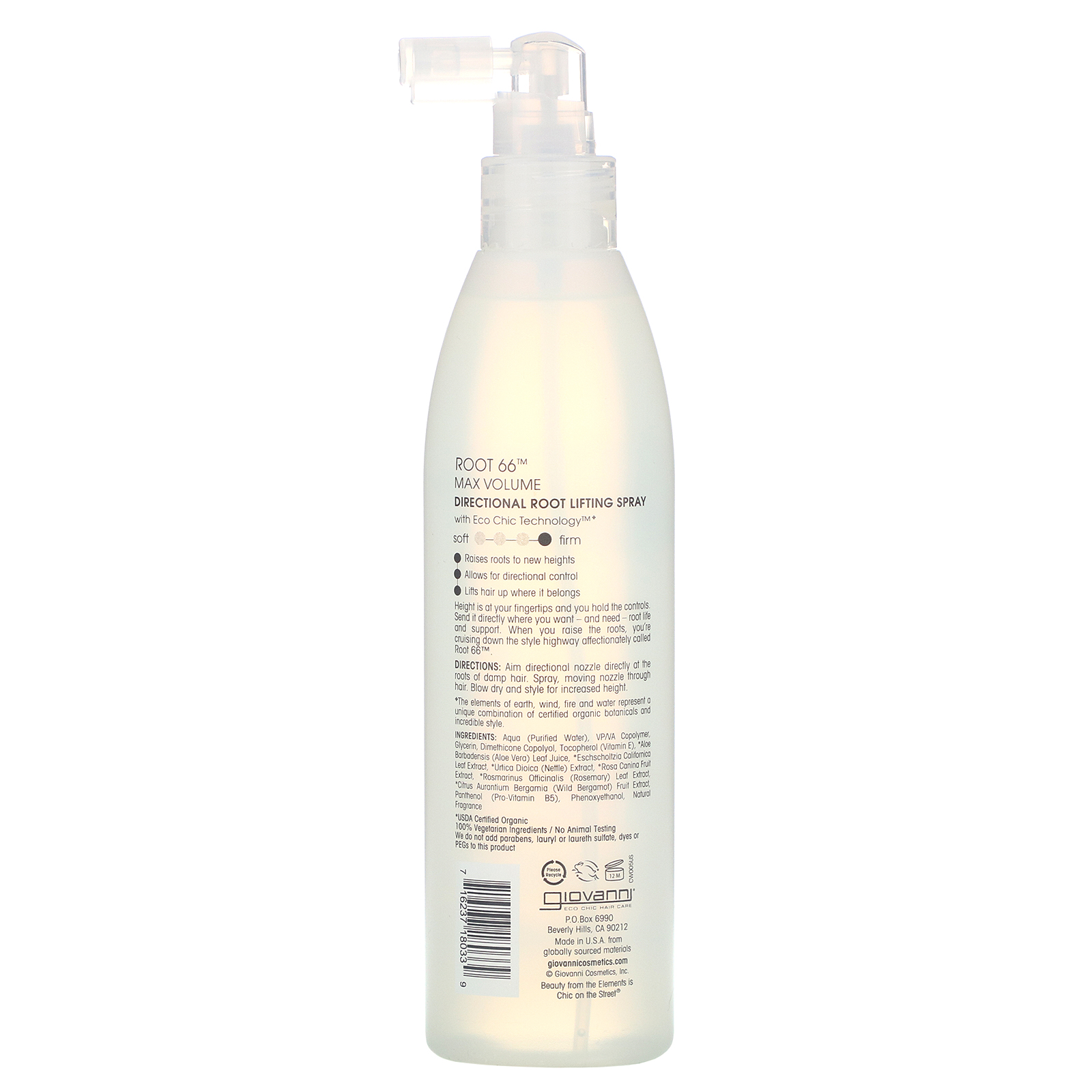 Giovanni, Root 66,Volume Máximo, Spray de Direcionamento das Raízes, 8,5 fl oz (250 ml) - Imagem 2