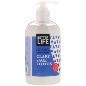 Better Life, Loção Naturalmente Nutritiva, Salvia Sclarea, 12 fl oz (354 ml)