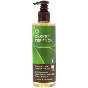 Desert Essence, Sabonete delicado de limpeza facial - Original, 250 ml