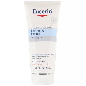 Eucerin, Redness Relief, Cleansing Gel, Fragrance Free, 6.8 fl oz (200 ml)