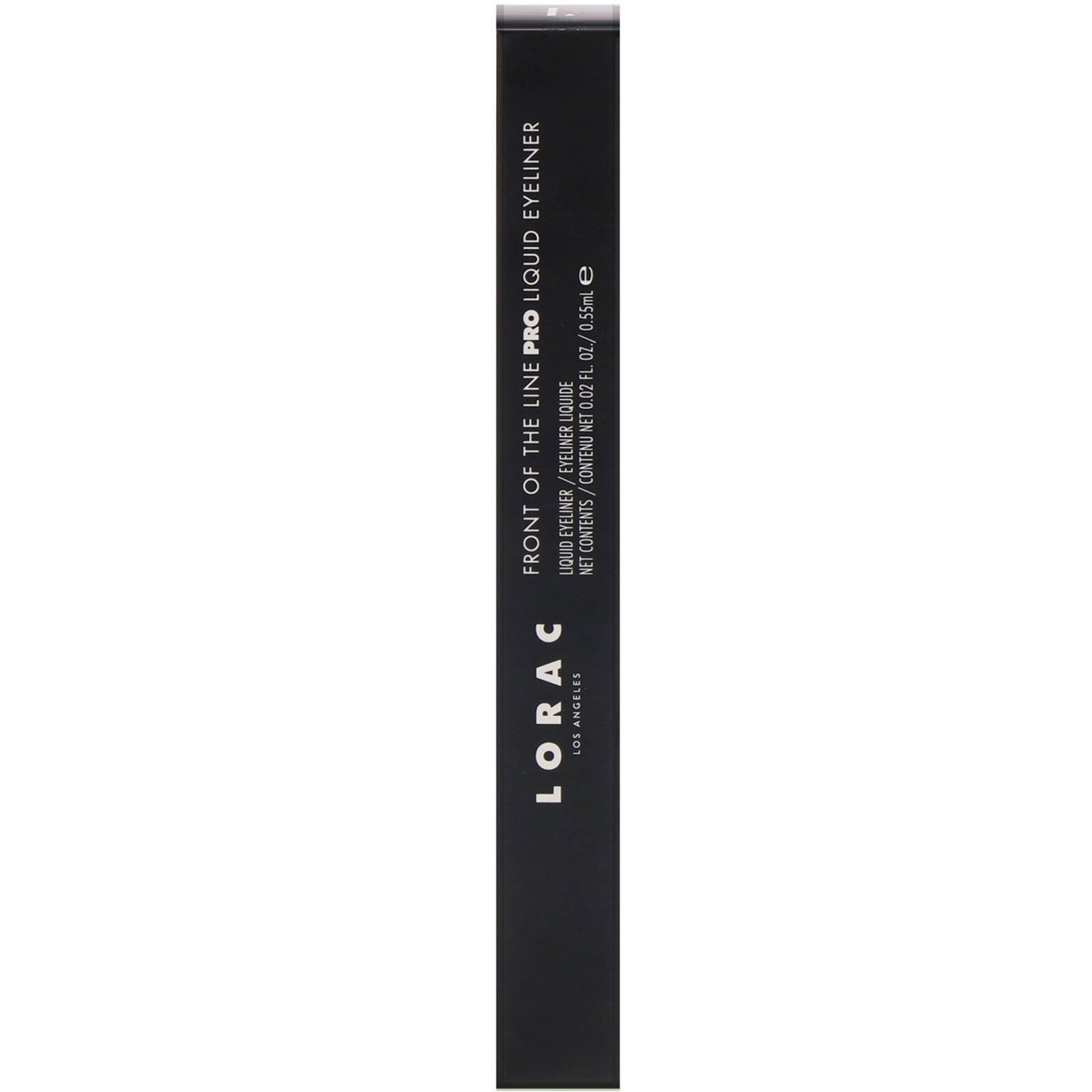 Lorac, Front of the Line, delineador líquido Pro, Black, 0,55 ml - Imagem 2