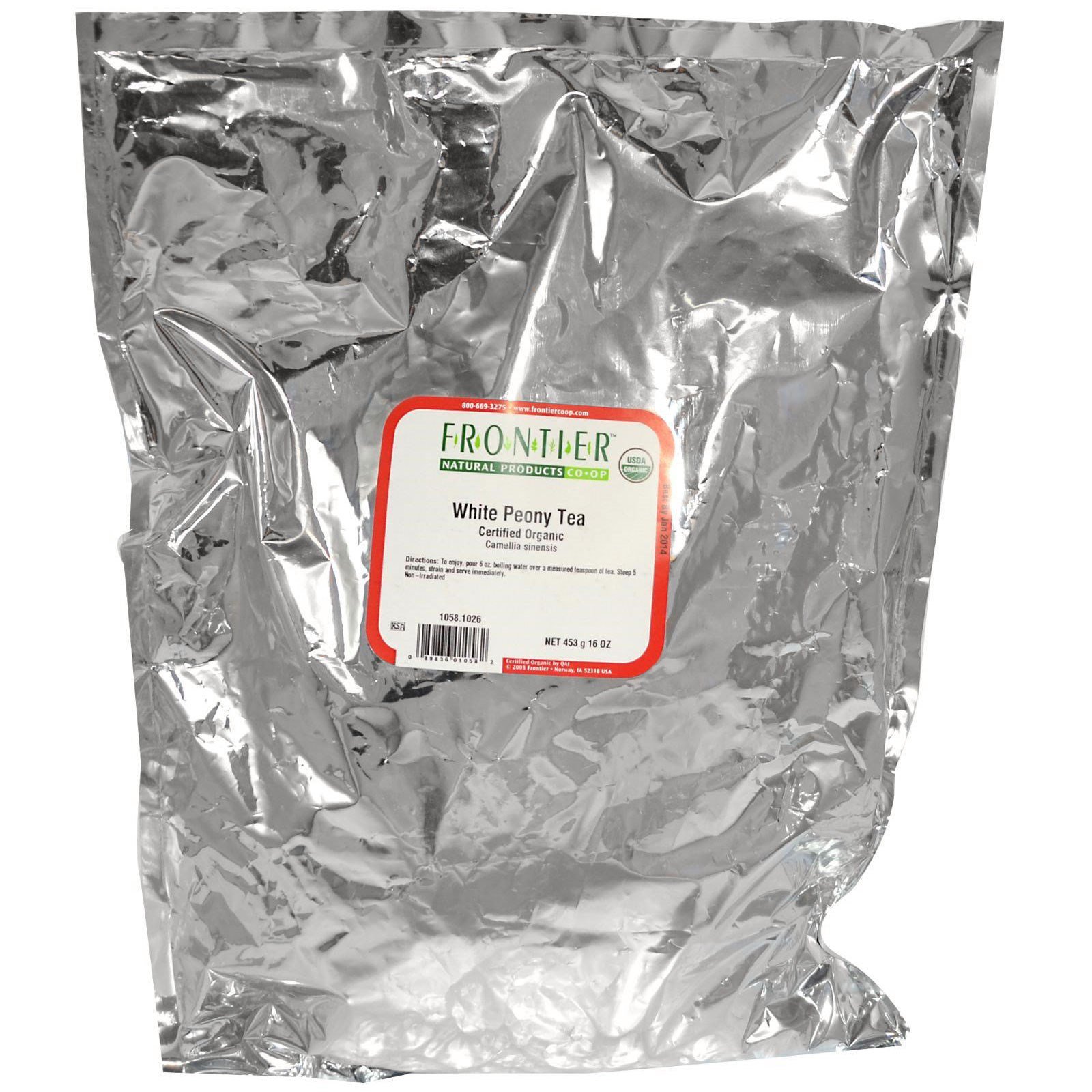 Frontier Natural Products, Chá Orgânico de Peônia Branca - Imagem 2