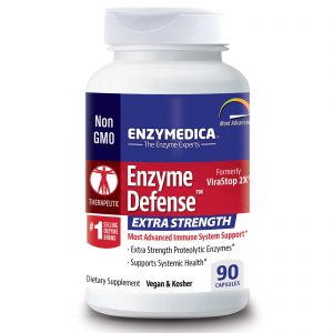 Enzymedica, Enzyme Defense (o antigo ViraStop), Extra Strength, 90 Cápsulas