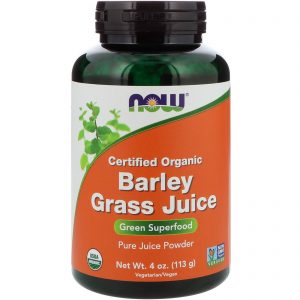 Now Foods, Suco de Grama de Cevada com Certificação Orgânica, 113 g (4 oz)