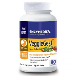 Enzymedica, VeggieGest, (antigo Gastro), 90 cápsulas