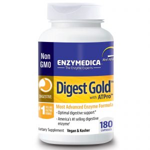 Enzymedica, Digest Gold with ATPro, 180 Capsules