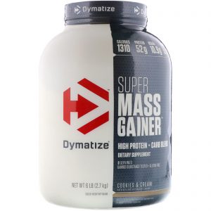 Dymatize Nutrition, Super-ganha massa, Biscoitos e Creme, 2,7 kg