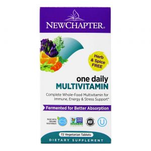New Chapter Só Um multivitamínico 72 Tabletes