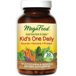 MegaFood, Multivitamínico Diário para Crianças - 30 Comprimidos