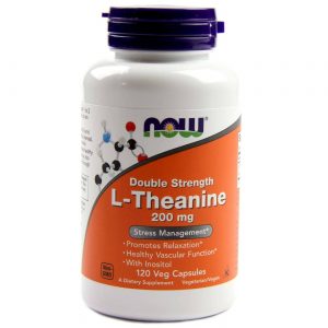 L-Chánina 200 mg Dupla Força Now Foods 120 Cápsulas Vegetarianas