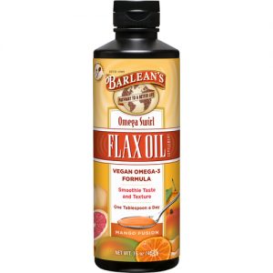 Barlean's, Omega Swirl Óleo de Linhaça, Fusão de Manga - 454 g (16 fl oz)