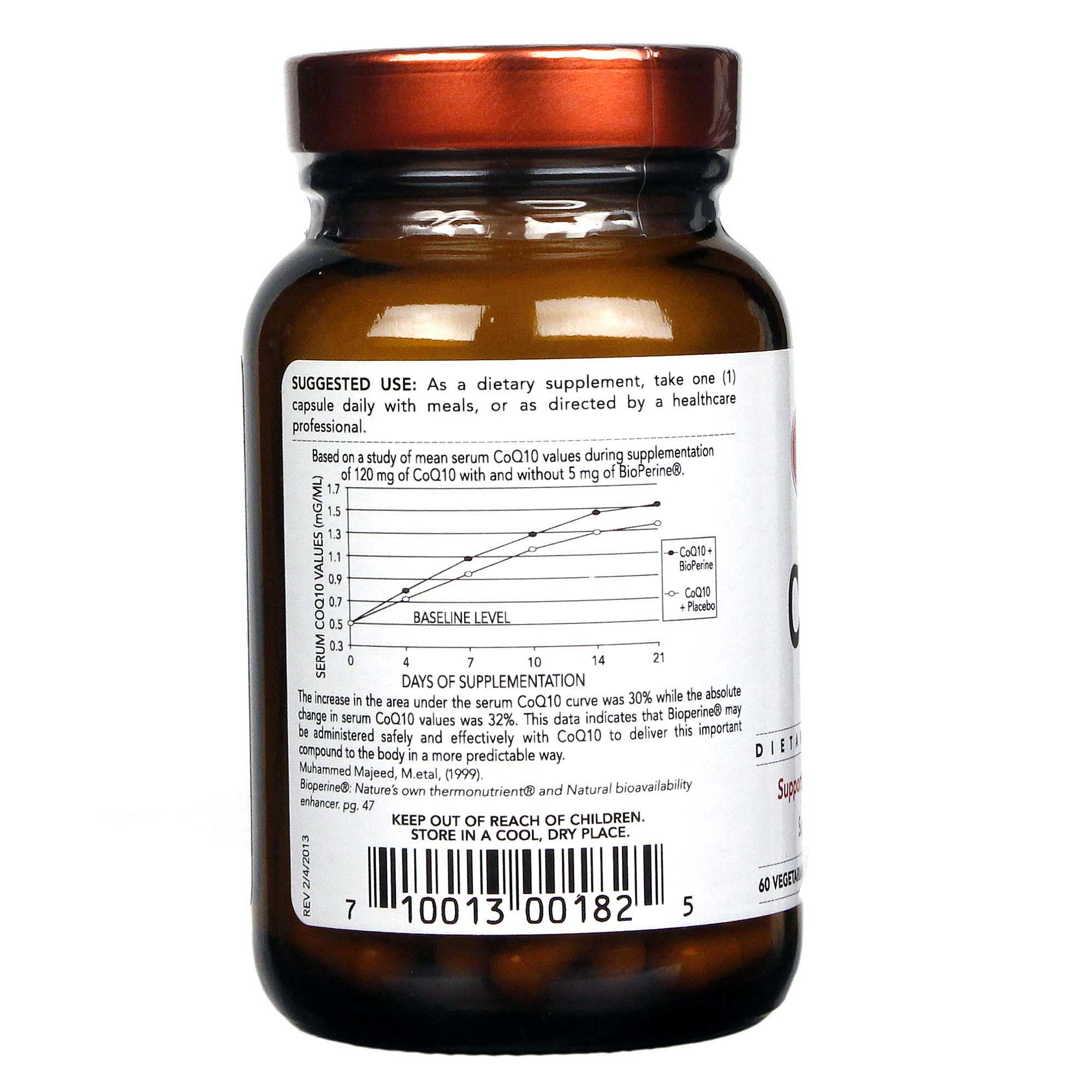 Olympian Labs, Coenzima Q10 100 mg - 60 Cápsulas Vegetarianas - Imagem 3