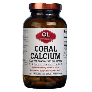 Olympian Labs, Cálcio Coral - 270 Cápsulas