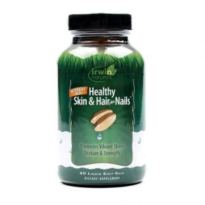 Irwin Naturals, Pele, Cabelo e Unhas Saudáveis - 60 Cápsulas de Gel