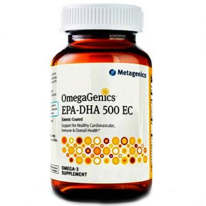 Metagenics, OmegaGenics EPA-DHA 500 - 120 Cápsulas em Gel