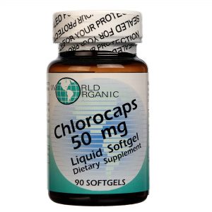 World Organic, Chlorocaps 50 mg - 90 Cápsulas em Gel