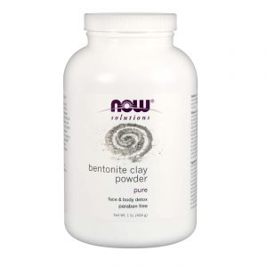 Now Foods, Bentonite em pó - 454 g