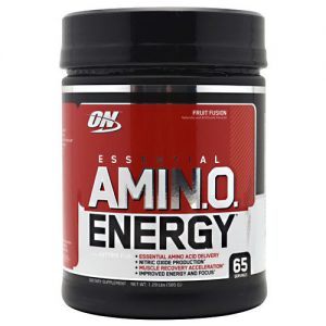 Optimum Nutrition Essential AmiNO Energia, Fusão de frutas - 1.29 lbs