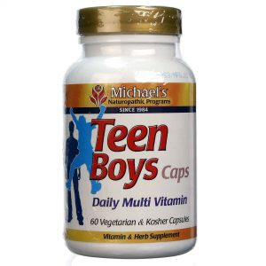 Michael's, Multivitamínico Diário Para Garotos Adolescentes - 60 Cápsulas Vegetarianas