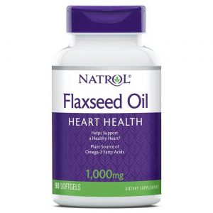 Natrol, Óleo de Linhaça - 90 Cápsulas em gel