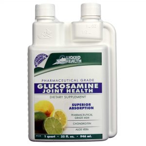 Liquid Health, Glucosamina com Condroitina e MSM - 946 ml