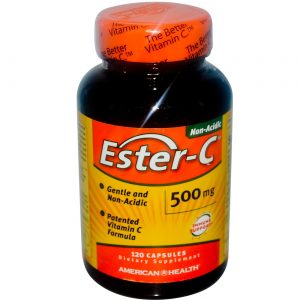 American Health, Ester C 500 mg - 120 Cápsulas