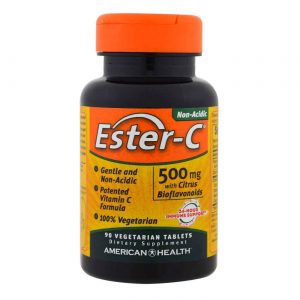 American Health, Ester C 500 mg com bioflavonóides cítricos - 90 Tabletes