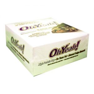 ISS Research, Oh Yeah! Barras de Cereais - 12 unidade com 3 oz