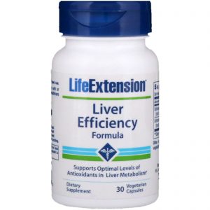 Life Extension, Fórmula para Eficiência do Fígado, 30 Cápsulas Vegetais