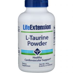 Life Extension, Pó de L-Taurina, 10,58 oz (300 g)
