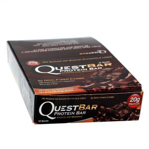 Barra de Proteína Chocolate Castanhoie Quest Nutrition 60 gr - 12 Unidades