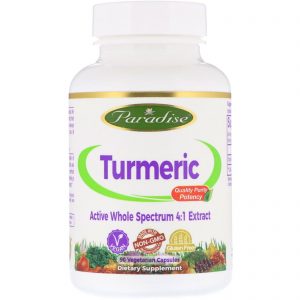 Paradise Herbs, Açafrão, 90 Cápsulas vegetais